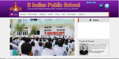 B Indian Public school